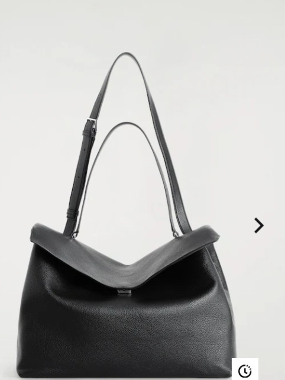 COS Brand New With Tags Trullo Oversized Leather Flap Bag